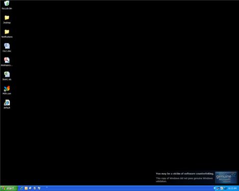 windows black wallpaper. lack background from